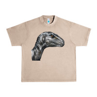 French Oak Velociraptor Face Urban Heavy Tee - LillyAllenDesigns