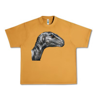 Peanut Butter Velociraptor Face Urban Heavy Tee - LillyAllenDesigns