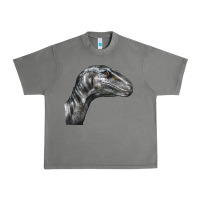Tornado Velociraptor Face Urban Heavy Tee - LillyAllenDesigns