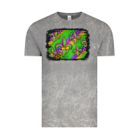 Cloud Rock mardi gras fleur de lis background Vintage Tee - Jasminsmagicworld