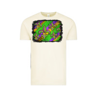 Vintage Arctic mardi gras fleur de lis background Vintage Tee - Jasminsmagicworld