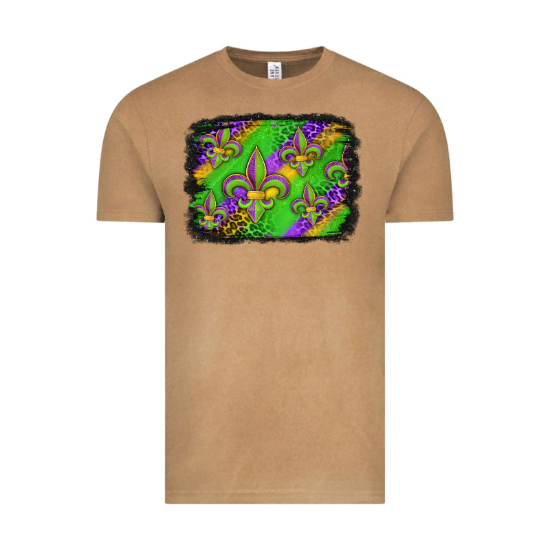 Mardi Gras Fleur De Lis Background Vintage Tee by Jasminsmagicworld | Teevron