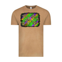 Vintage Camel mardi gras fleur de lis background Vintage Tee - Jasminsmagicworld