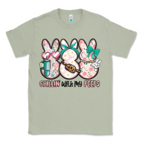 Matcha easter chilling with my peeps bunny Classic Tee - MaliasSmallBusiness