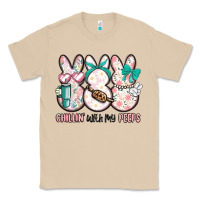 Mushroom easter chilling with my peeps bunny Classic Tee - MaliasSmallBusiness