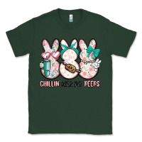 Sports Green easter chilling with my peeps bunny Classic Tee - MaliasSmallBusiness