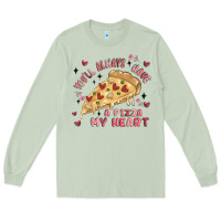 Matcha you'll always have a pizza my heart Long Sleeve Tee - MaliasSmallBusiness
