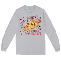 Moon Dust you'll always have a pizza my heart Long Sleeve Tee - MaliasSmallBusiness