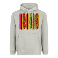 Moon Dust Mexico Serape Brushstroke Heavyweight Hoodie - texasbilliewilder