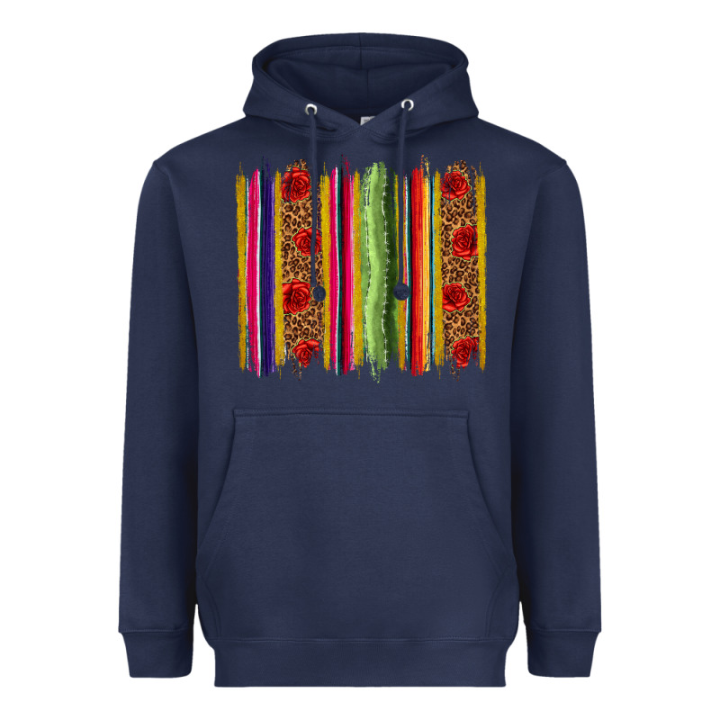 Mexico Serape Brushstroke Heavyweight Hoodie by texasbilliewilder | Teevron