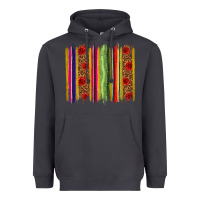 Smoke Mexico Serape Brushstroke Heavyweight Hoodie - texasbilliewilder
