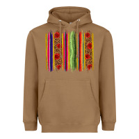 Toasted Coconut Mexico Serape Brushstroke Heavyweight Hoodie - texasbilliewilder