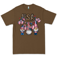 Cacao usa america gnome Premium Tee - CowhideDigitalArt
