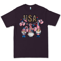 Plum usa america gnome Premium Tee - CowhideDigitalArt