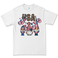 White usa america gnome Premium Tee - CowhideDigitalArt