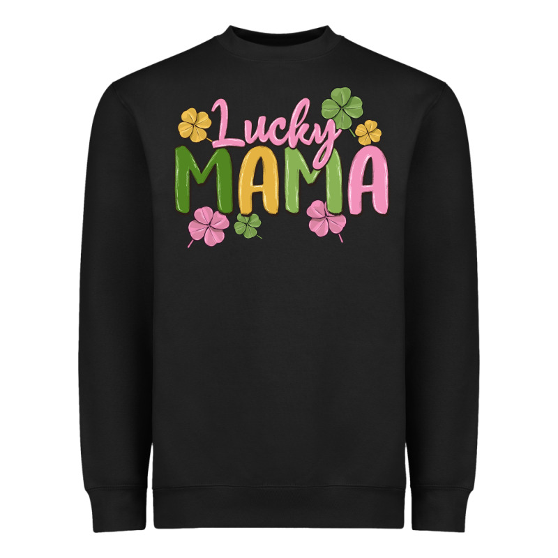 Lucky Mama Heavyweight Sweatshirt by MaliasSmallBusiness | Teevron