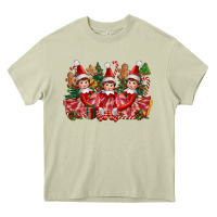 Mossy Christmas girl elfs Heavy Core Tee - FaDigitalArtStudio