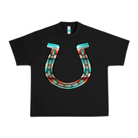 Black serape turquoise horseshoe Urban Heavy Tee - Jasminsmagicworld