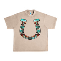 French Oak serape turquoise horseshoe Urban Heavy Tee - Jasminsmagicworld