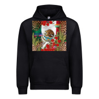 Black Mexico flag Urban Hoodie - FaDigitalArtStudio