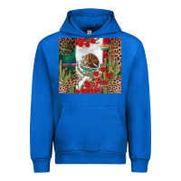 Cobalt Mexico flag Urban Hoodie - FaDigitalArtStudio