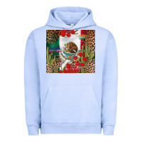 Pigment Grape Ice Mexico flag Urban Hoodie - FaDigitalArtStudio