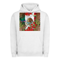 Pigment Lunar Rock Mexico flag Urban Hoodie - FaDigitalArtStudio