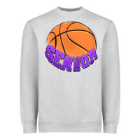 Heather Grey senıor 2024 Heavyweight Sweatshirt - MaliasSmallBusiness
