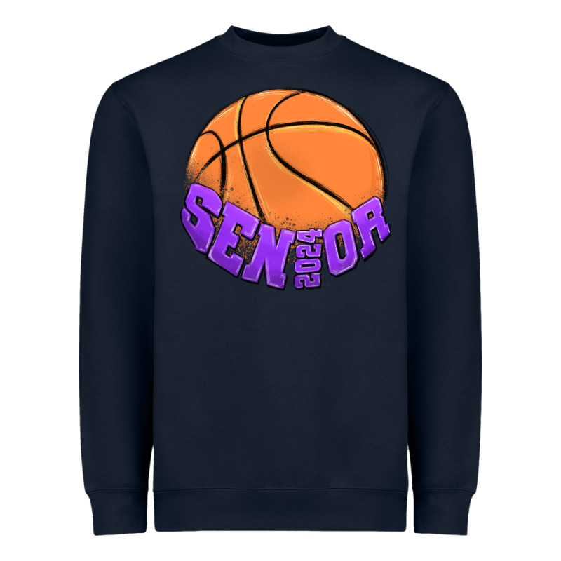 Senıor 2024 Heavyweight Sweatshirt by MaliasSmallBusiness | Teevron