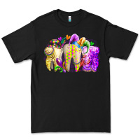 Black mardi gras tooth Premium Tee - RacoonDesign