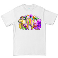 White mardi gras tooth Premium Tee - RacoonDesign