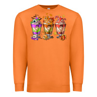 Carrot Hallothanksmas coffee cups Premium Sweatshirt - NancyCooperArtShop