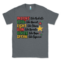 Charcoal Heather black history malia Classic Tee - MaliasSmallBusiness