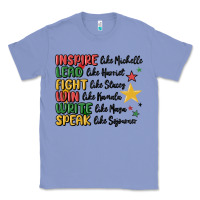 Colony Blue black history malia Classic Tee - MaliasSmallBusiness