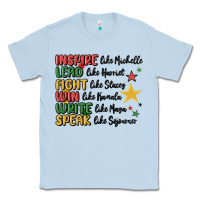Dusty Blue black history malia Classic Tee - MaliasSmallBusiness