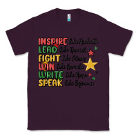 Plum black history malia Classic Tee - MaliasSmallBusiness