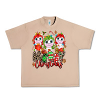 Burro Merry Christmas unicorns Urban Heavy Tee - NancyCooperArtShop