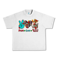 Lunar Rock peace love dia de los muertos Urban Heavy Tee - AdoDesignShop