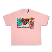 Salmon peace love dia de los muertos Urban Heavy Tee - AdoDesignShop
