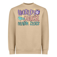 Mushroom world's cutest alarm clock Heavyweight Sweatshirt - MaliasSmallBusiness