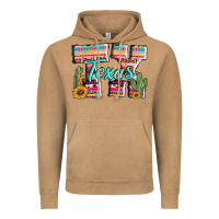 Vintage Camel texas tx aztec cactus leopard Vintage Hoodie - AdoDesignShop
