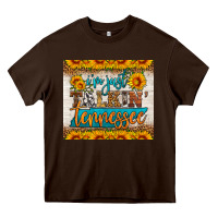 Chocolate Brown i'm just talking tennessee tumbler Heavy Core Tee - HRA Design Shop