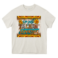 Cream i'm just talking tennessee tumbler Heavy Core Tee - HRA Design Shop