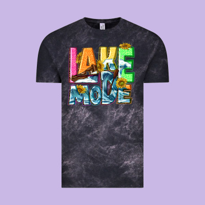 Lake Mode Summer Vintage Tee Designed By Nancycooperartshop