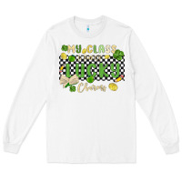 White my class is full of lucky charms Long Sleeve Tee - MaliasSmallBusiness