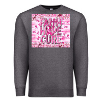 Charcoal Heather Faith hope cure Cancer Premium Sweatshirt - NancyCooperArtShop