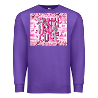 Purple Faith hope cure Cancer Premium Sweatshirt - NancyCooperArtShop