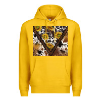 Lemon western sunflowers and cowhide tumbler tbs Premium Hoodie - TumblerDesignByShophia