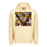 Pina Colada western sunflowers and cowhide tumbler tbs Premium Hoodie - TumblerDesignByShophia