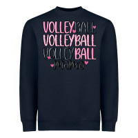 Navy volleyball mama Heavyweight Sweatshirt - MaliasSmallBusiness